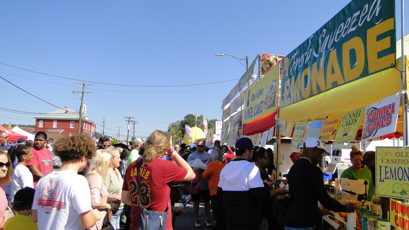 Food vendors stayed busy!